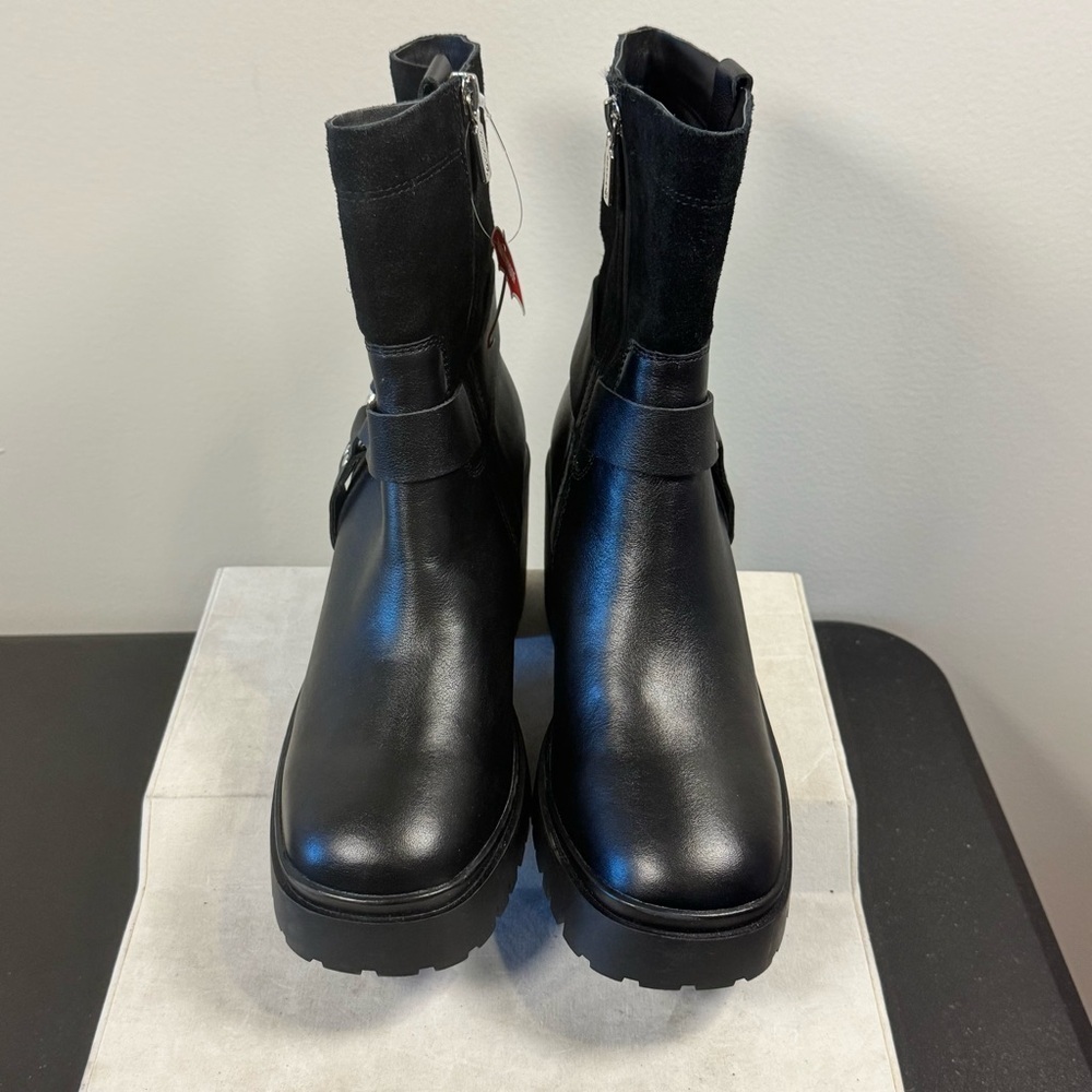 Blondo Women's Rebel Waterproof Ankle Boot, size 9, NWT , Leather - Picture 11 of 13